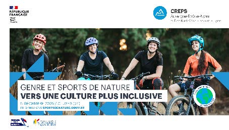 Séminaire « Genre et sports de nature : vers une culture plus inclusive »