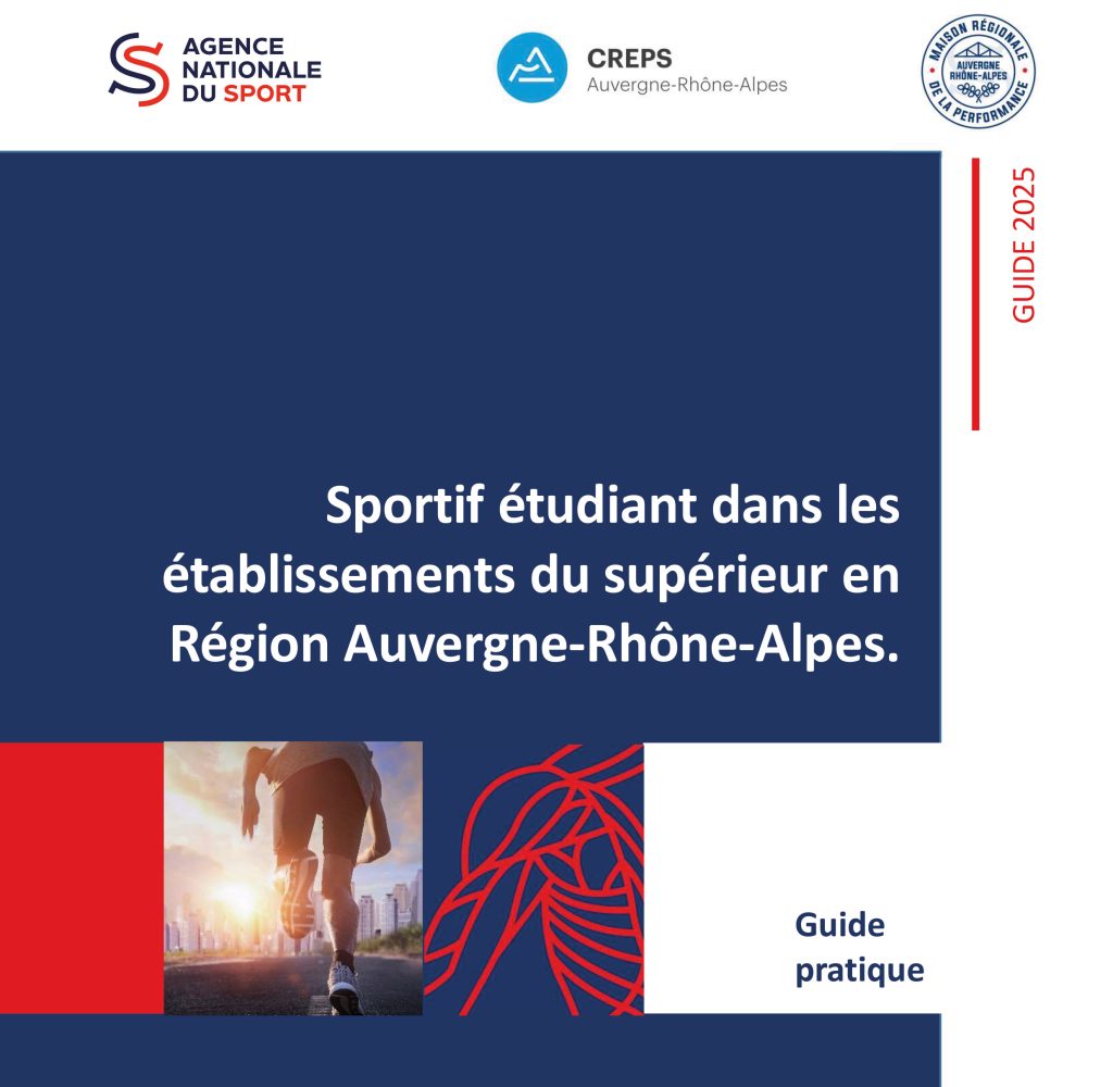 Le guide 2025 du sportif étudiant vient de paraître